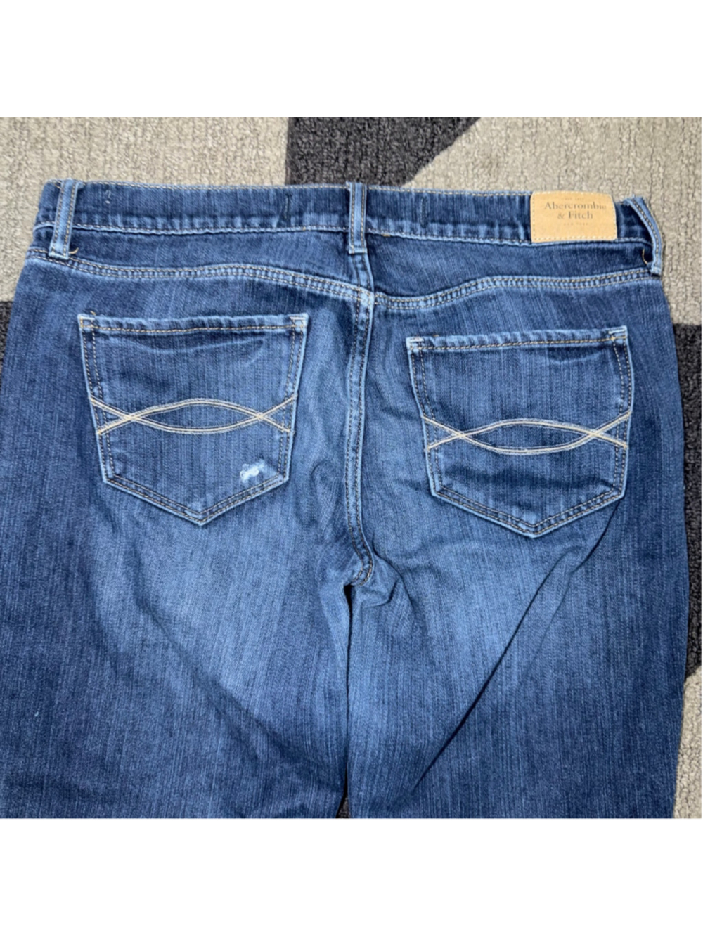 Women's Abercrombie & Fitch Skinny Jeans Size 6 Blue 28 W Perfect Stretch - Picture 7 of 12